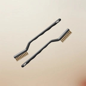 2x Brass Wire Brush
